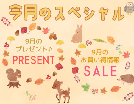 今月のスペシャル