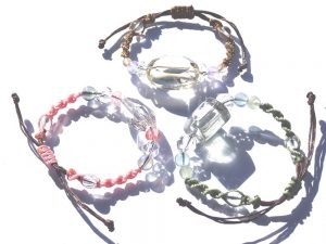 天然石スピリチュアルブレスレット(マクラメ編)